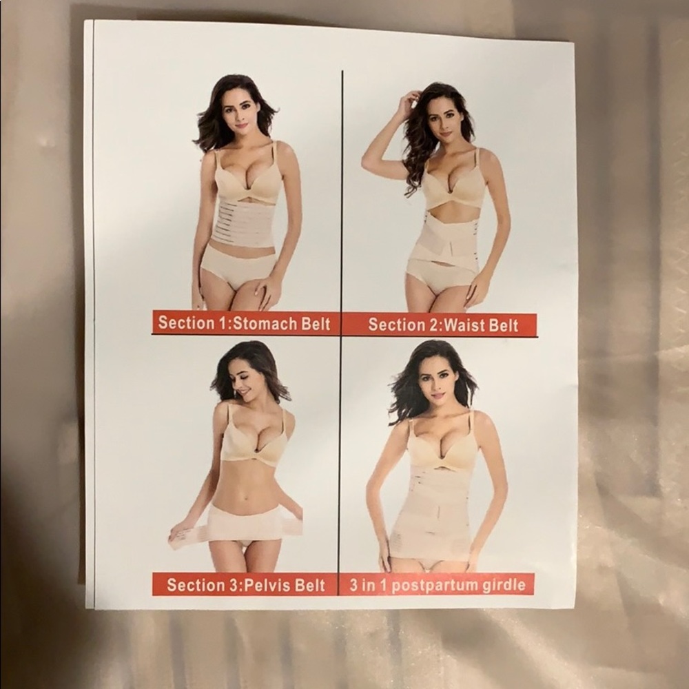 Postpartum recovery belt